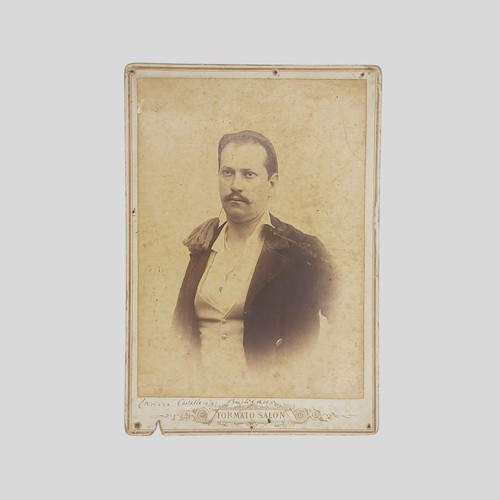 Fotografia albumina tenore - fotografia,