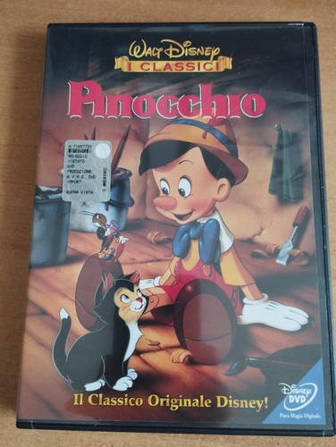 Pinocchio disney dvd ologramma - dvd,