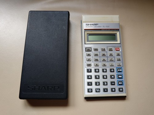 Sharp 530 calcolatrice - el-530,