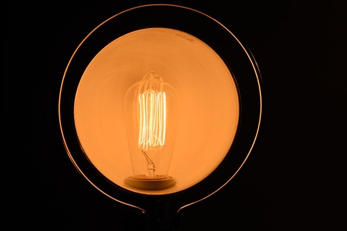 Lampada modernariato - lampada,