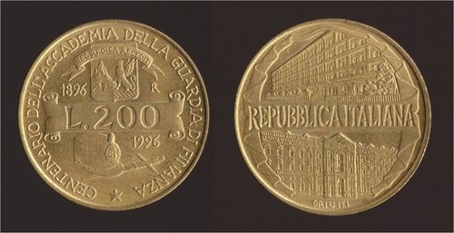 200 lire 1996 guardia - 200,