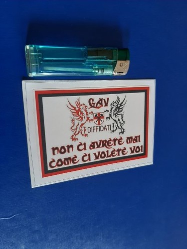 Adesivo stickers ultras gav - ultras,