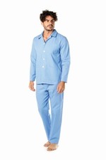 Pigiama uomo lungo in cotone