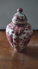 Vaso Regina Gouda Delft, rosso