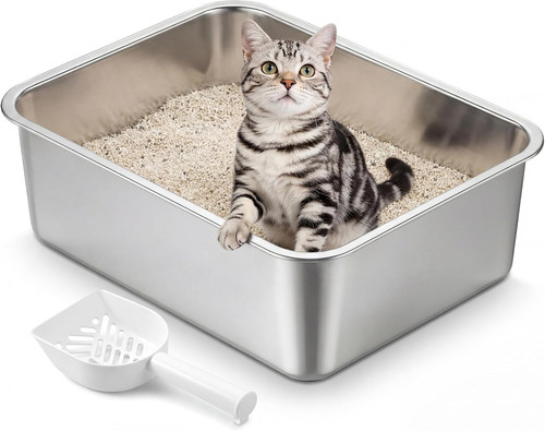 Lettiera per gatti acciaio - gatti,