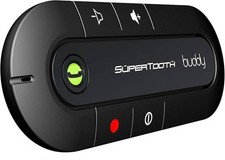 Supertooth Buddy Cellularline Kit Vivavoce Portatile Bluetooth Per Auto Nero