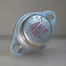 *Originale* TOSHIBA 2SC793 - Transistor di potenza NPN - TO‐3 - NOS / Vintage