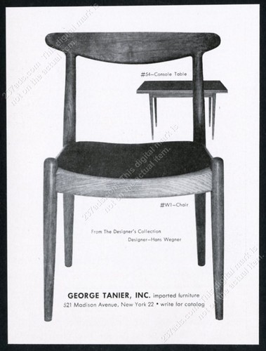 1956 hans wegner - hans, w1