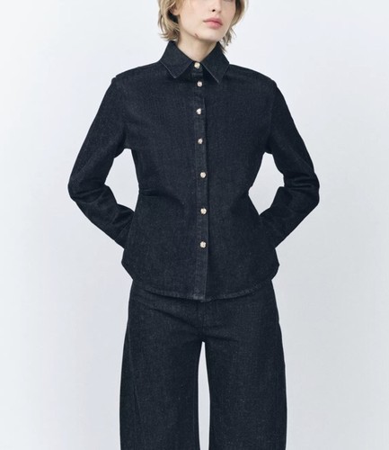 Zara camicia top - zara, plissettato