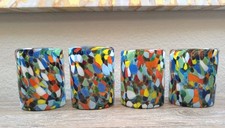 Set 4 bicchieri confetti