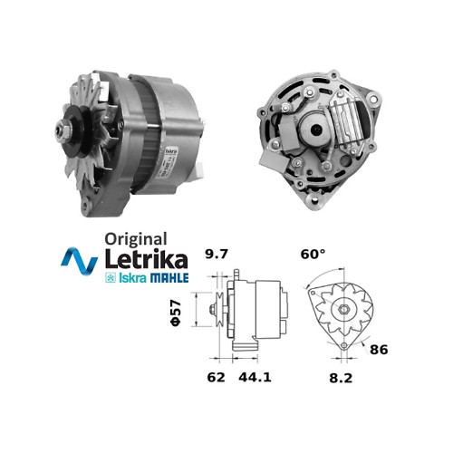 Alternatore per nanni diesel - alternatore,