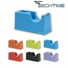 DISPENSER SCOTCH DA TAVOLO SCRIVANIA PORTA TAGLIA NASTRO ADESIVO 33 MT