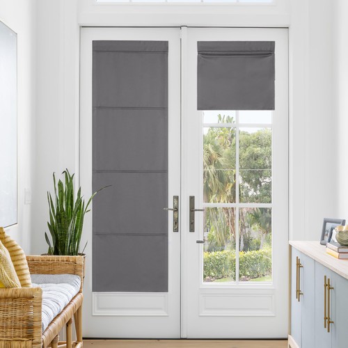 Blackout door blinds drill - door, no
