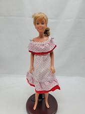 Maxi bambola Hasbro 1987 vintage in abito clone Barbie vintage 