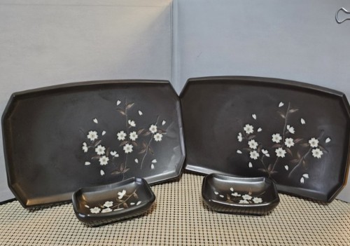 Set piatti sushi neri - set,