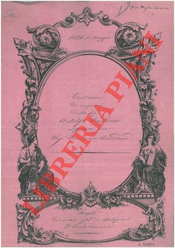 Bologna rogito bendini - rogito,
