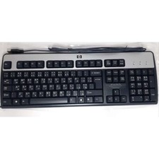 Tastiere Hp USB Nero Grigio