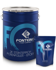 Tappeto di pietra riempitivo pori 2K resina epossidica chiusura pori epossidico interno pavimento in pietra