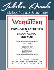 Wurlitzer Models 24, 24A, 500