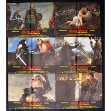 fotobuste HIGHLANDER L'ULTIMO IMMORTALE Christopher Lambert Sean Connery F235