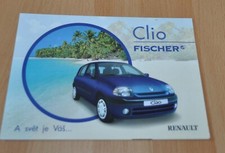 Renault Clio Fisher Brochure