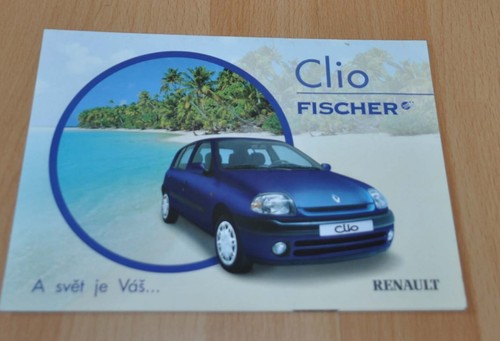 Renault clio fisher brochure - renault,