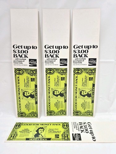 Coupon coca cola vintage dorso - cola,