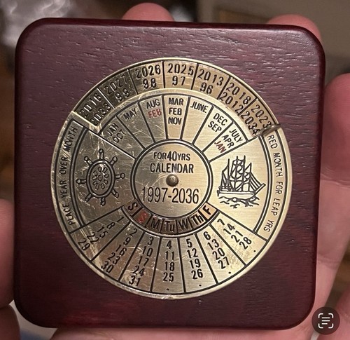 Calendario perpetuo vintage - perpetuo,