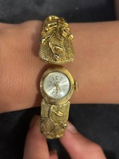 Rivo 17 Jewels Vintage Watch Donna | Bracciale Decorato | Orologio Gioiello