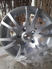 CERHI LEGA 6.50 X 15 "ASCARI " 5 X 108/100/112  ET42 FC76 SILVER TSR NUOVI