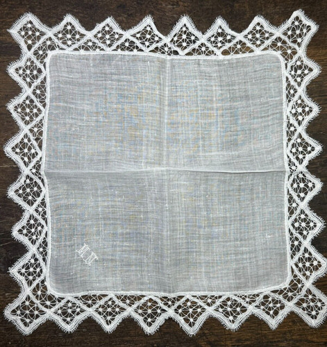 Pizzo antico fazzoletto - antico,