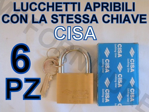 Lucchetti cisa apribili con - lucchetti,