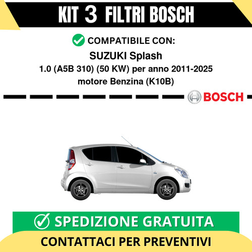 Kit bosch filtri - filtri, tagliando