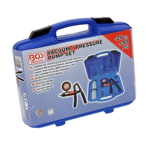 Set pompa vuoto pressione - set, vuoto/pressione