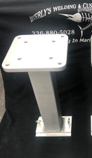 One Cannon Downrigger Pedestals 12'' Tall Track Mount