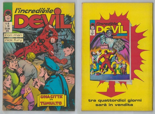 Incredibile devil 68 - devil, una