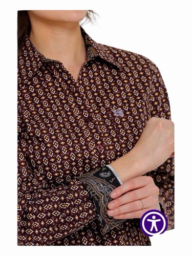 Camicia western con bottoni