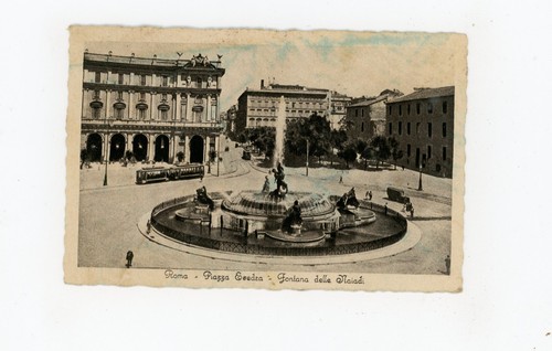 Roma piazza dell esedra con - -, dell'esedra