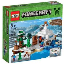 LEGO Minecraft 21120 - Il Nascondiglio nella Neve/ The Snow Hideout