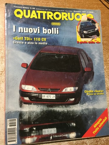 Rivista quattroruote dicembre - quattroruote,