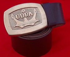 Cintura in Cuoio Marina Militare Polacca vintage