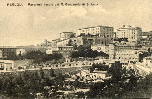 Cartolina umbria perugia - cartolina,