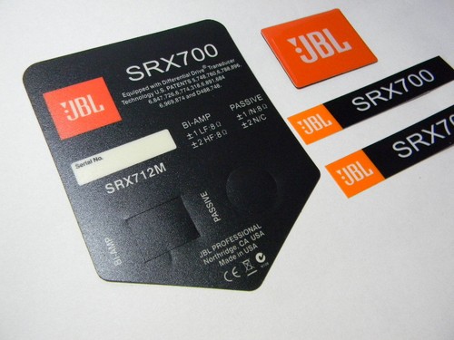 Set adesivi jbl 712m - adesivi, serie