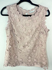 Adiva Blush Pink Floral Lace