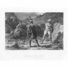 Stampa antica SIR WALTER