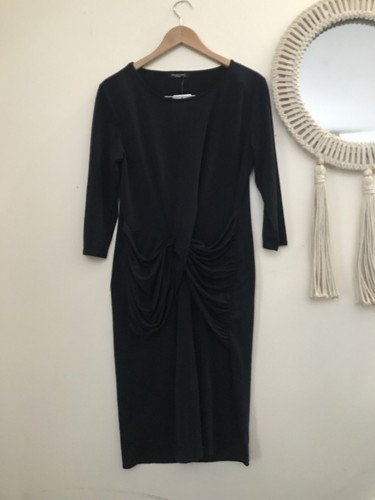 Abito midi blu - navy, bardot