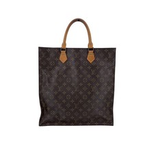 Autentica borsa shopping Louis Vuitton vintage monogramma tela sacca plat GM