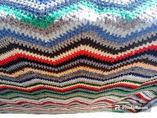 Coperta di lana fatta ad