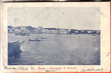 POSTCARD ANZIO FP TRAVELLED