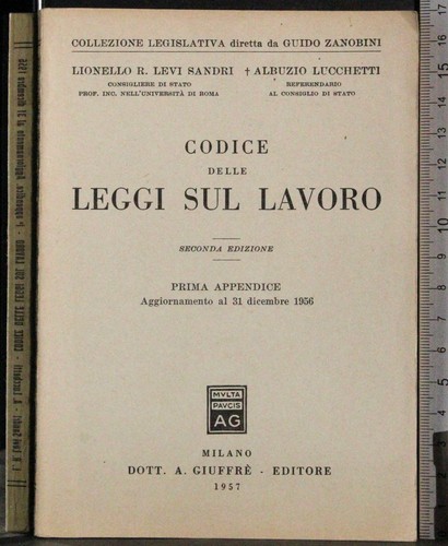 Codice delle leggi - delle, sul